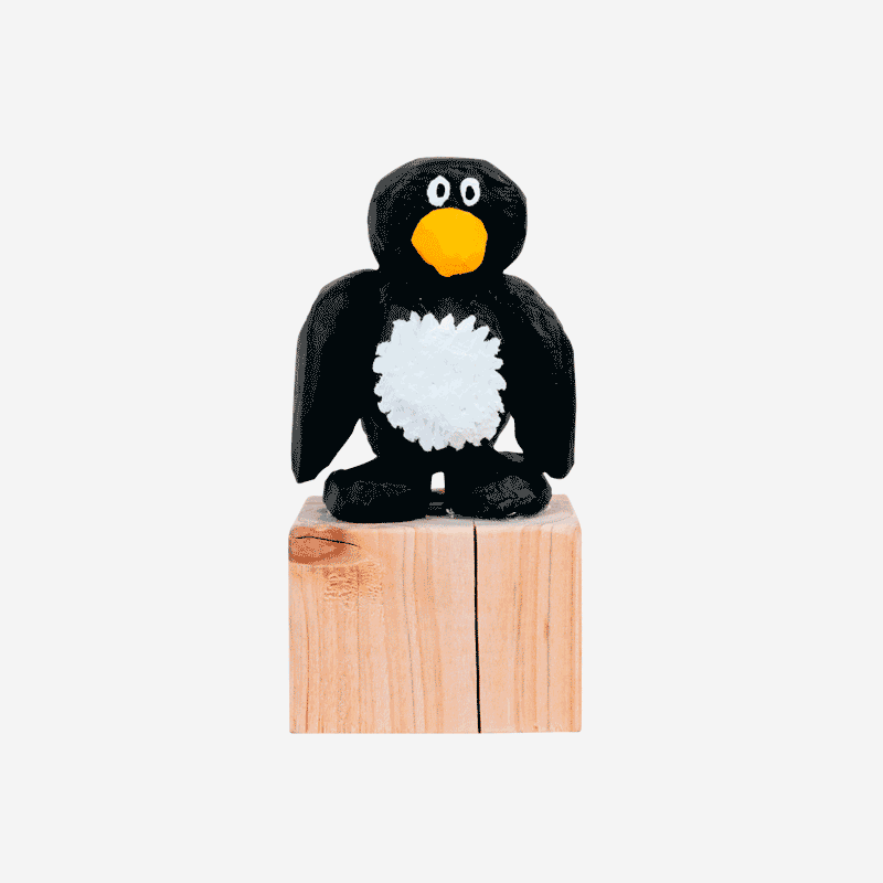 台座ペンギン