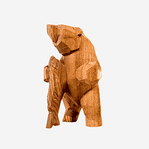木彫り熊代表